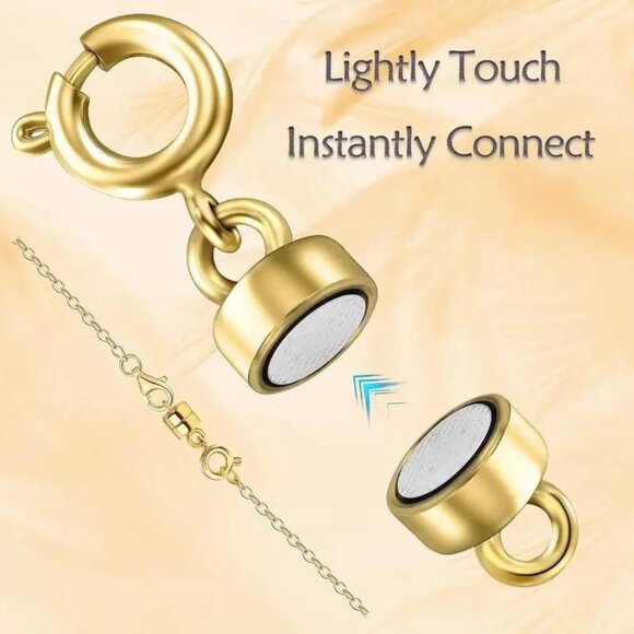 MAGNETIC NECKLACE ASSISTOR (2 sets) - Picture 1 of 7